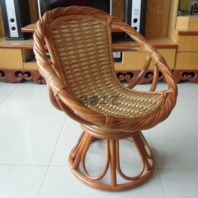 天然真藤椅 天然藤 陽臺扶手轉(zhuǎn)椅 庭院陽臺、戶外扭藤轉(zhuǎn)椅